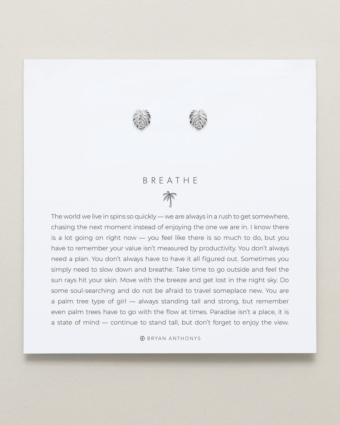 Breathe Stud Earrings