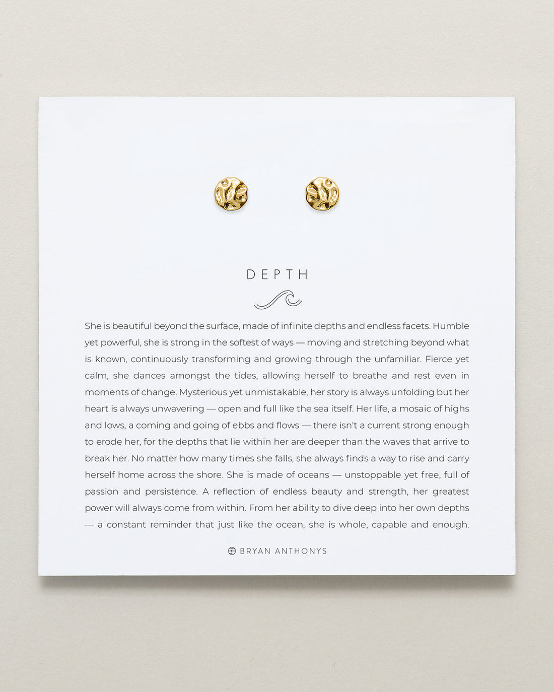Depth Stud Earrings