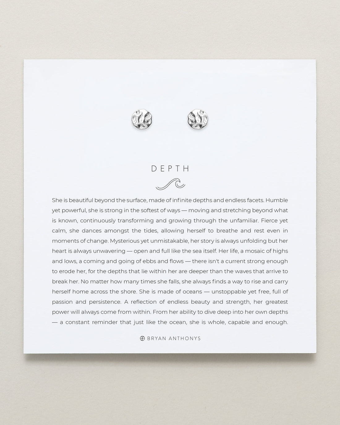 Depth Stud Earrings