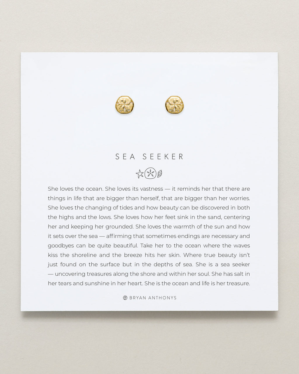 Sea Seeker Stud Earrings