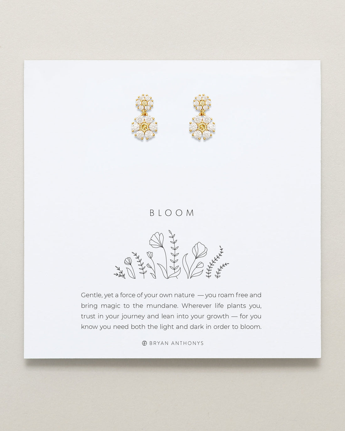Bloom Drop Earrings