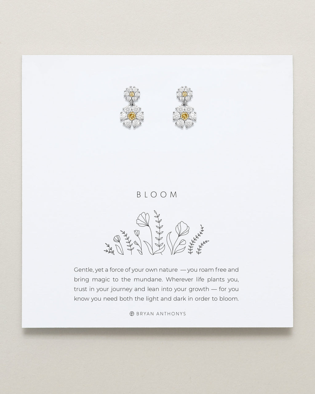 Bloom Drop Earrings