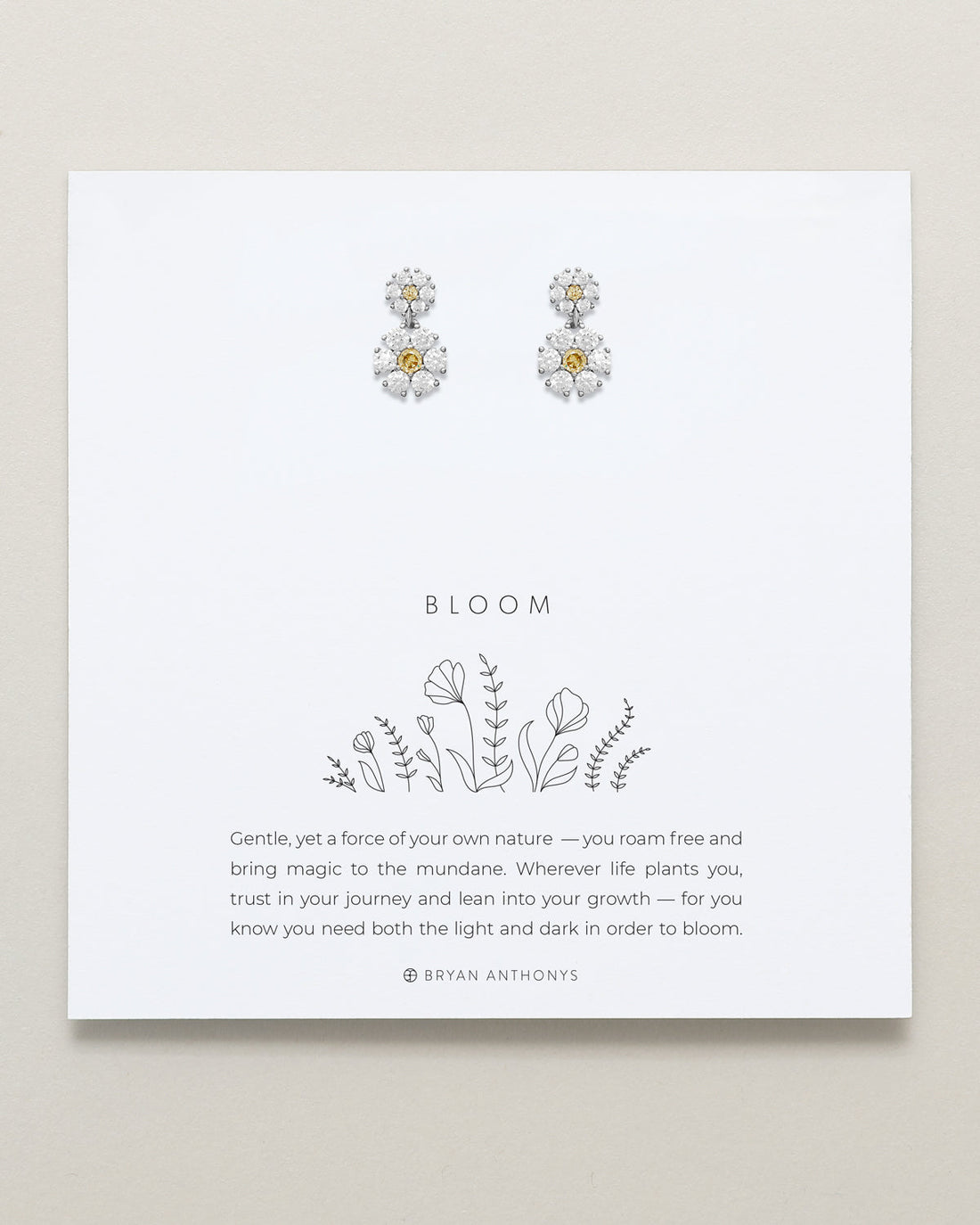 Bloom Drop Earrings