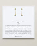 Something Blue Drop Earrings