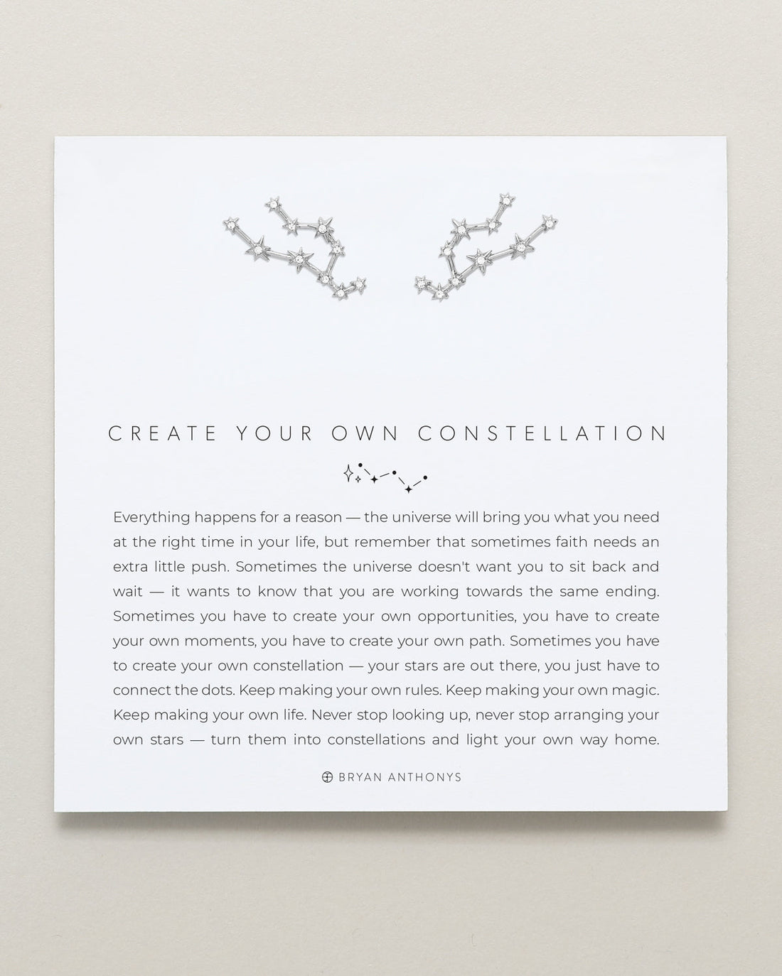 Create Your Own Constellation Earring Climbers