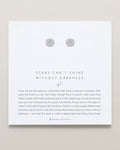 Stars Can't Shine Without Darkness Earrings