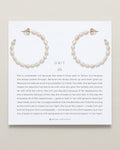 Grit Maxi Hoop Earrings