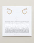 Grit Mini Hoop Earrings