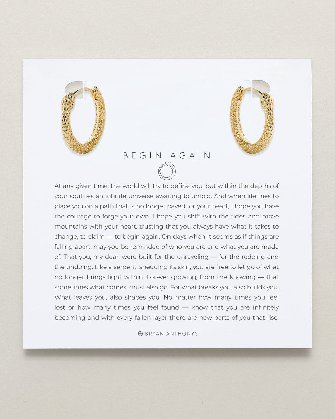 Begin Again Midi Hoop Earrings