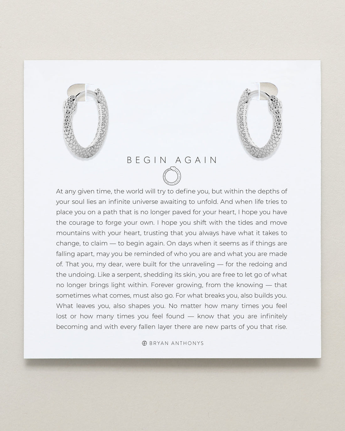 Begin Again Midi Hoop Earrings
