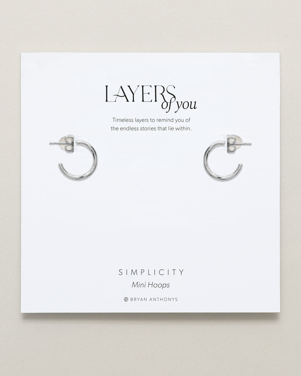 Simplicity Mini Hoop Earrings