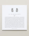 To the Moon and Back Hoop Earrings