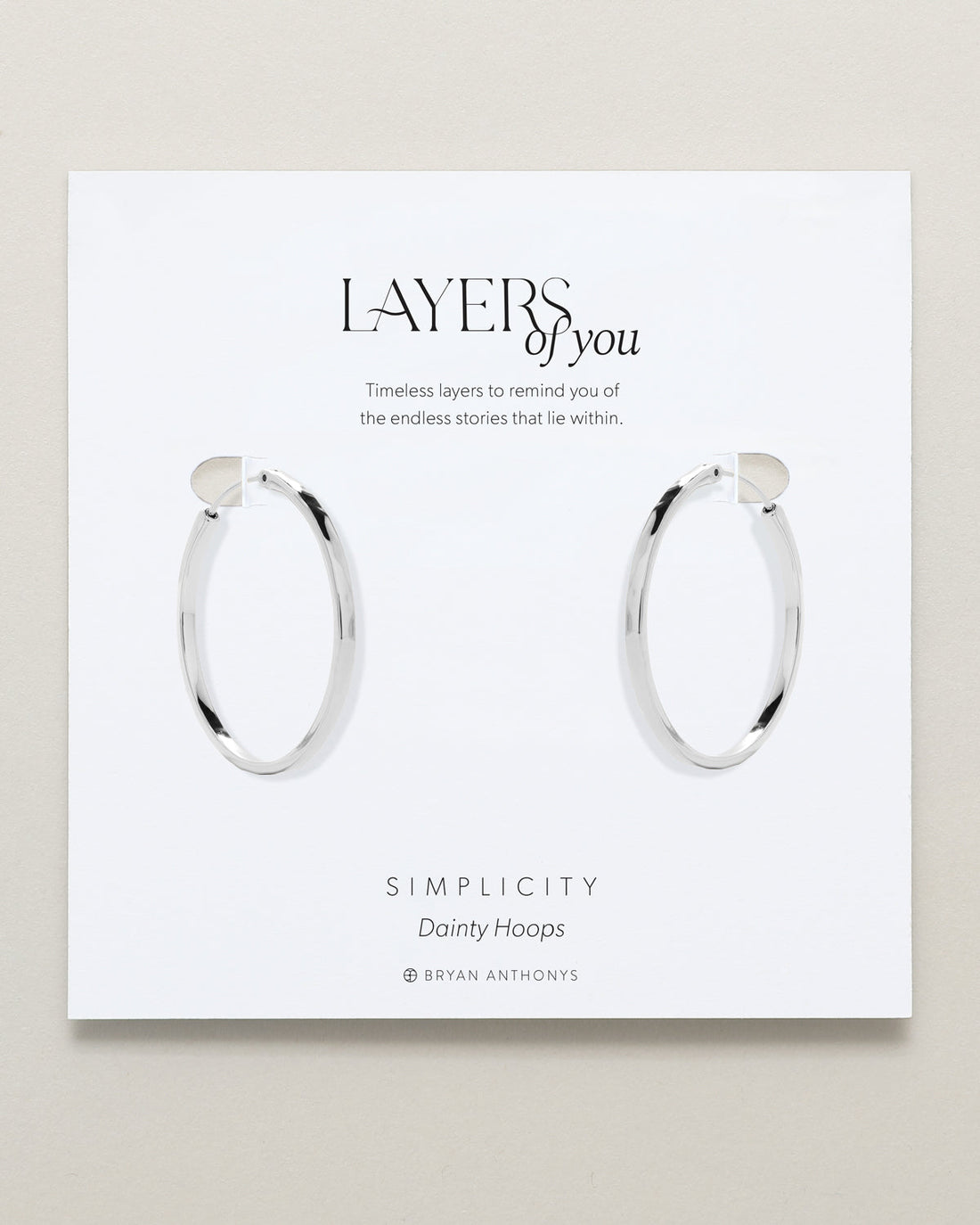 Simplicity Dainty Hoop Earrings