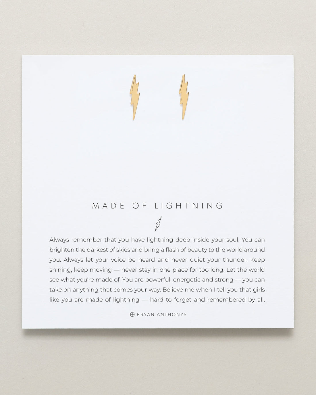 Made Of Lightning Earrings