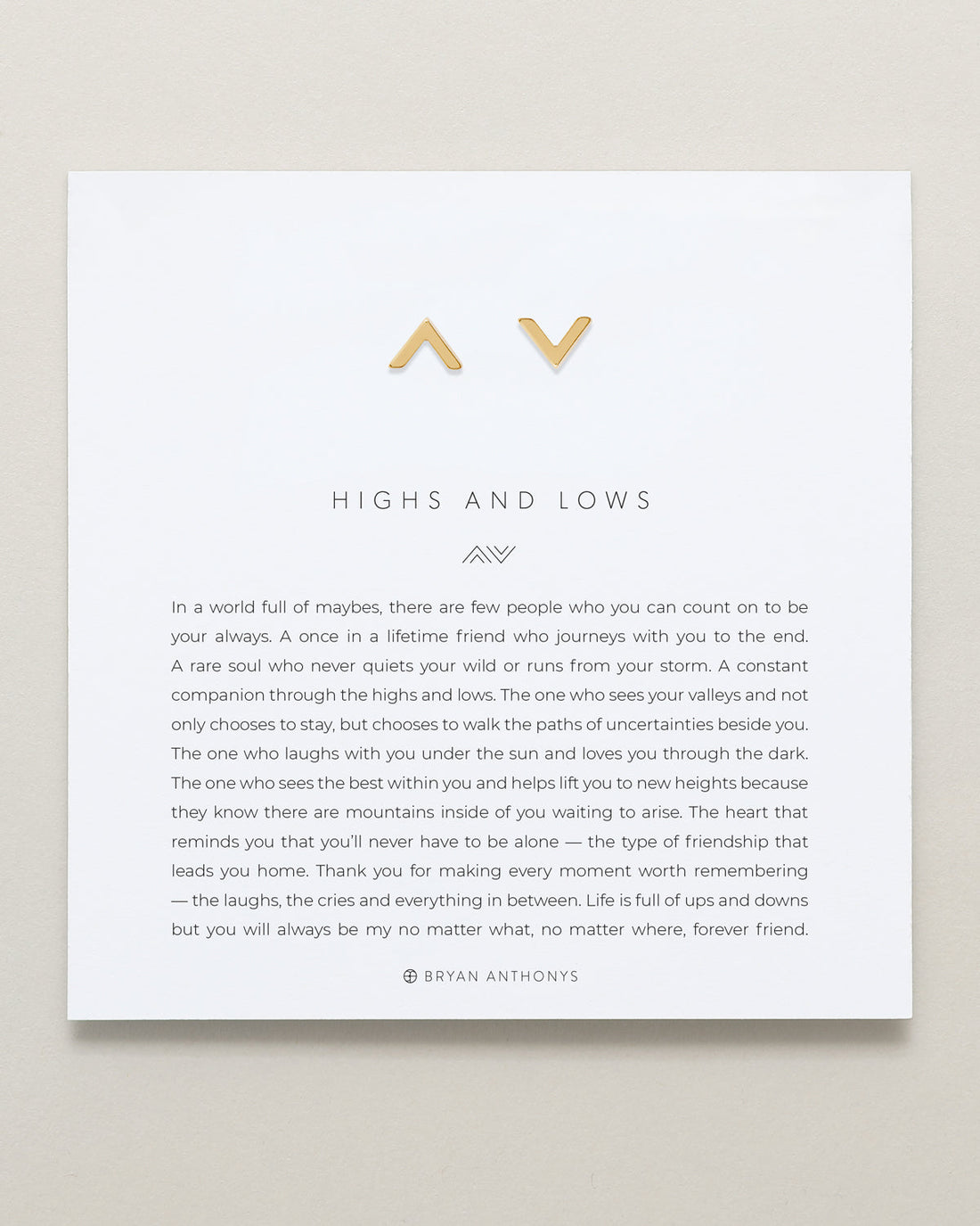 Highs & Lows Stud Earrings