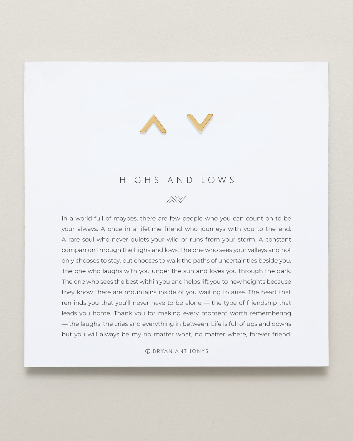 Highs & Lows Bundle: Necklace + Earring Set