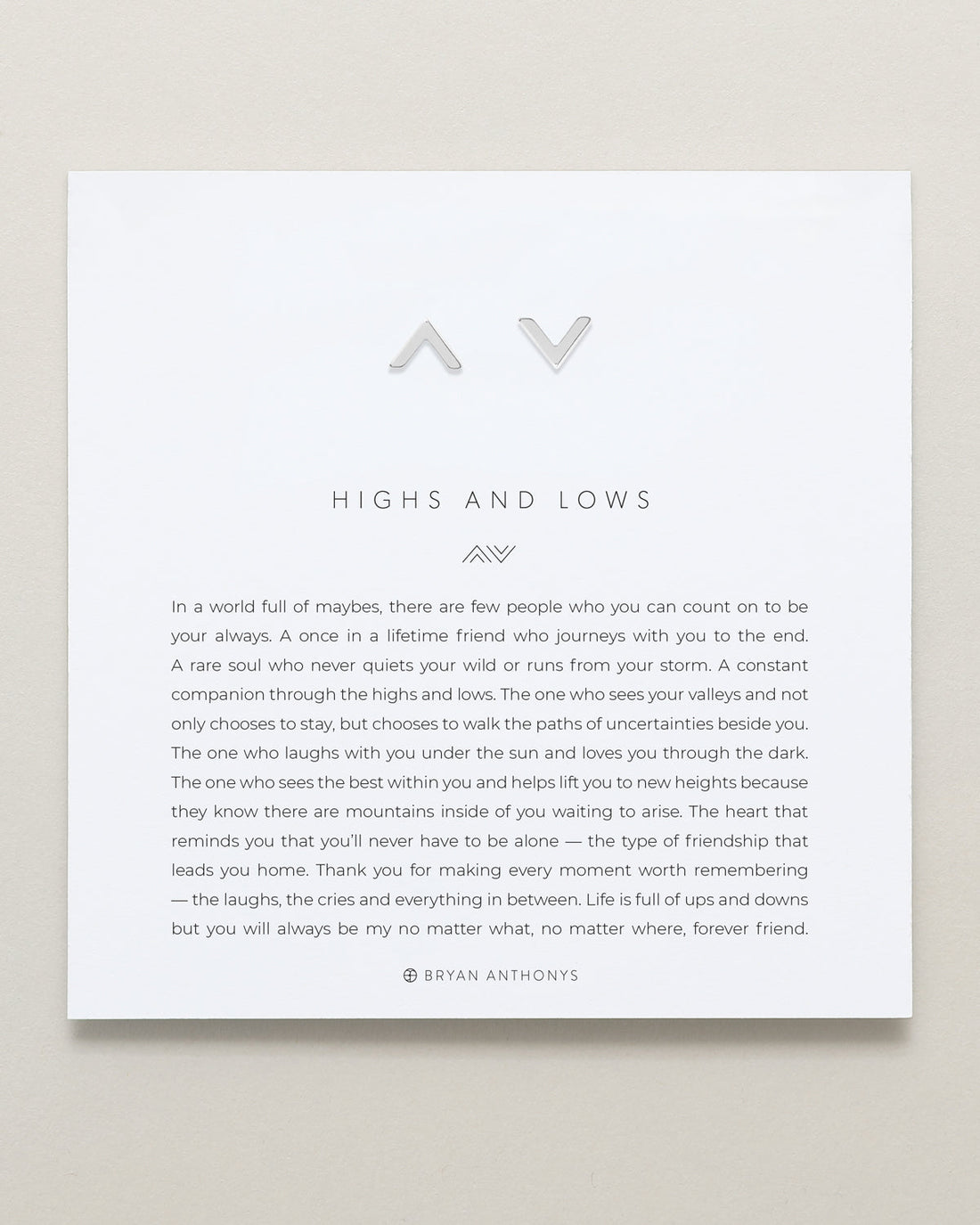 Highs & Lows Stud Earrings