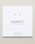 Radiance Baguette Stud Earrings