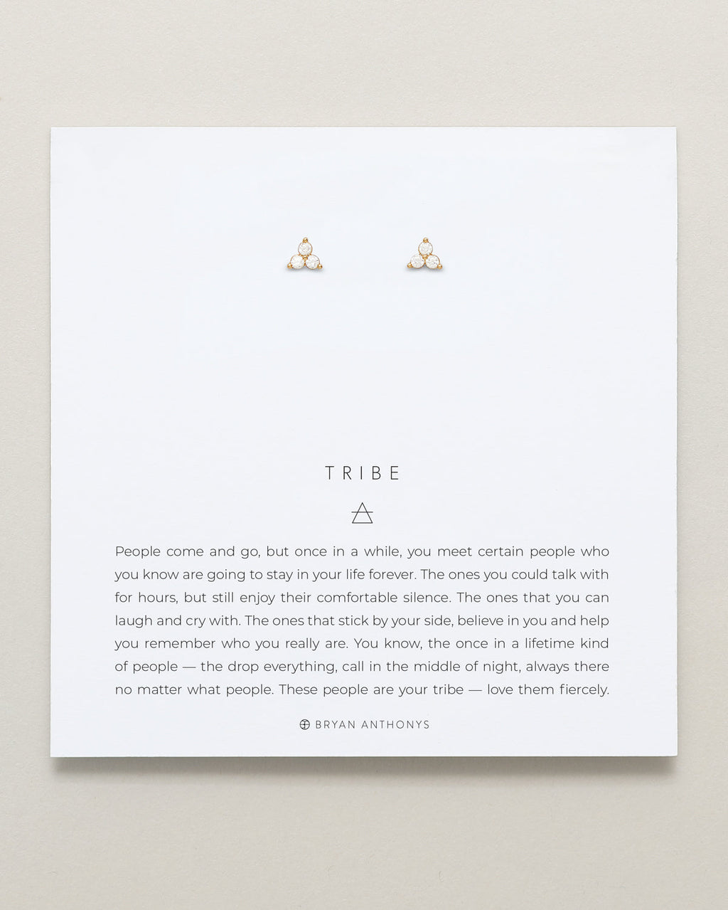 Tribe Dainty Friendship Stud Earrings