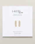 Unstoppable Pave Mini Hoop Earrings