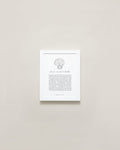 Be Your Own Kind Of Beautiful Illustration with Meaning 5x7 Framed Print