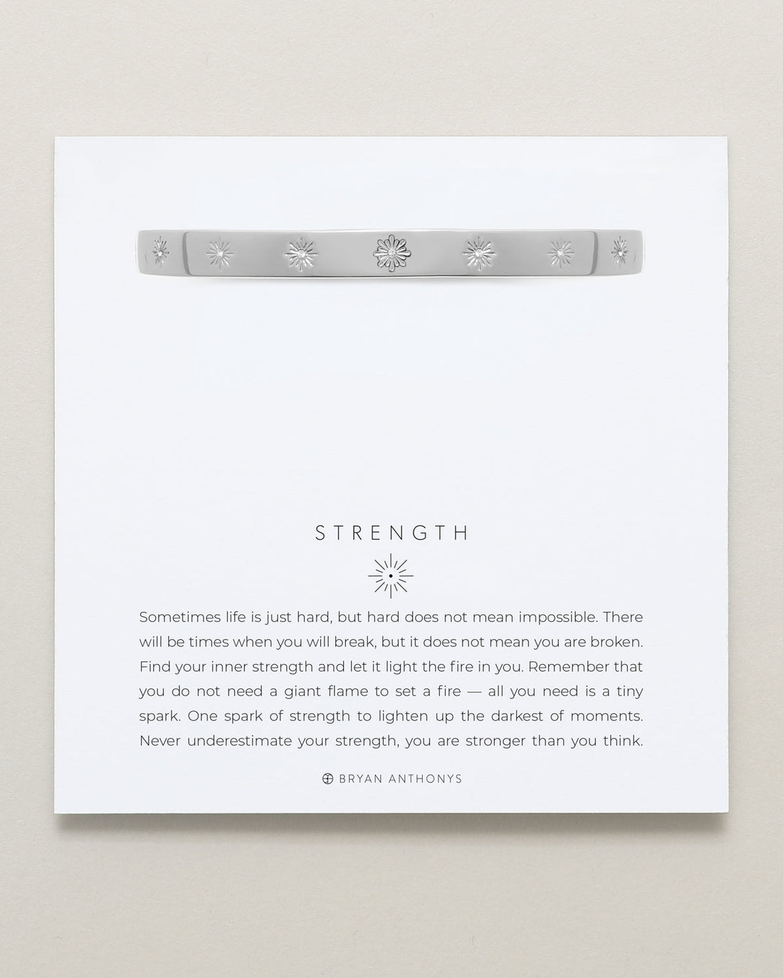 Strength Hinged Bracelet
