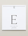 Just For You Initial Necklace — E