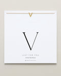 Just For You Initial Necklace — V