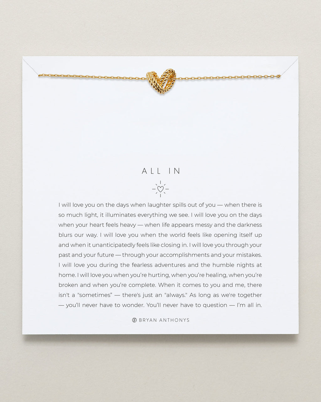 All In Necklace