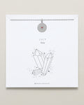 Birthstone Pendant Necklace — Ruby