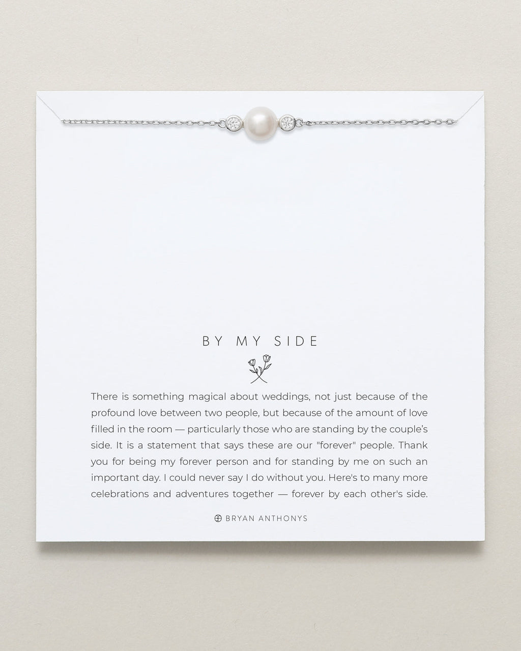 By My Side Pearl Necklace