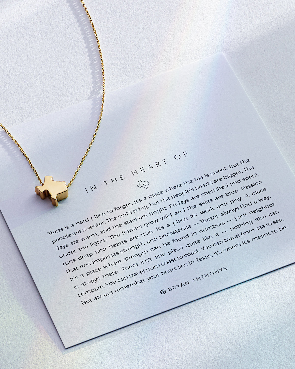 In The Heart Of Necklace — Texas