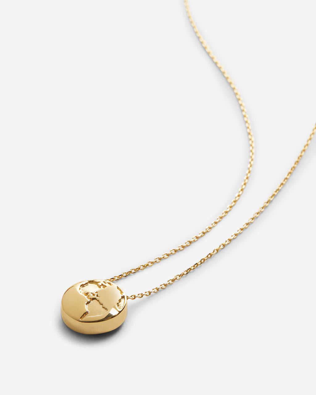 Us Against The World Icon Necklace