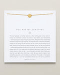 You Are My Sunshine Icon Necklace (Mother Son)