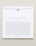 You Are My Sunshine Icon Necklace (Mother Son)