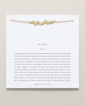 Mamá Necklace (Spanish)