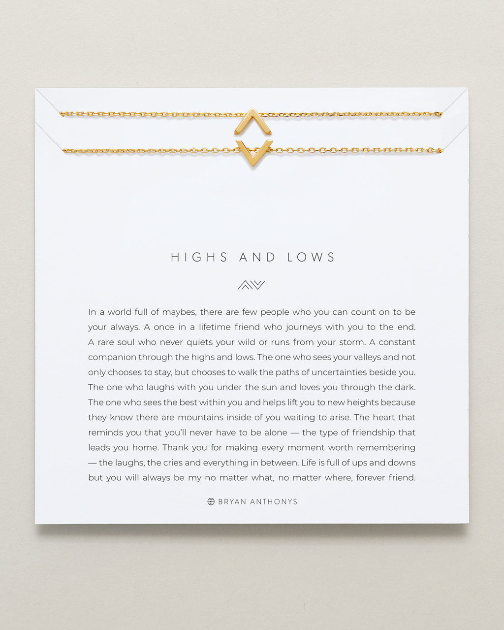 Highs & Lows Icon Bracelet Set