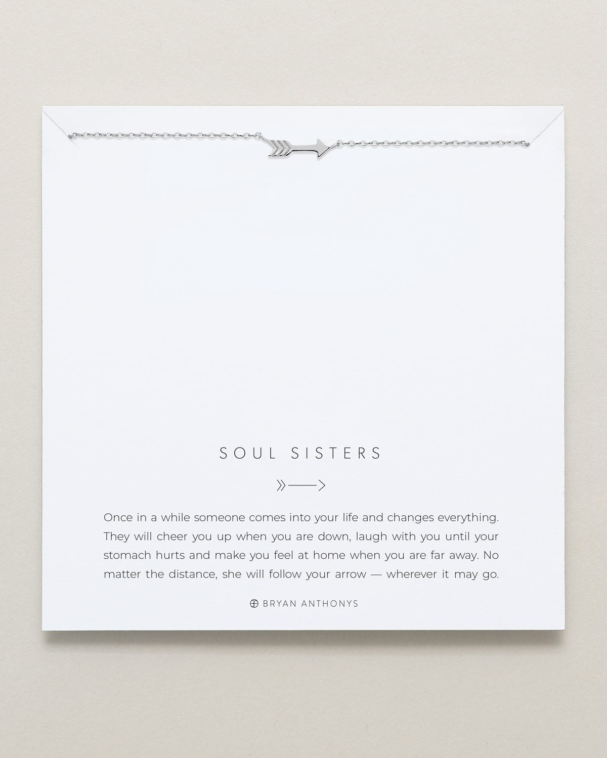 Soul Sisters Icon Arrow Necklace