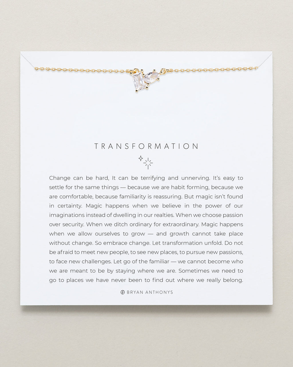 Transformation Necklace