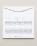 Love The Sky You're Under Pave Necklace