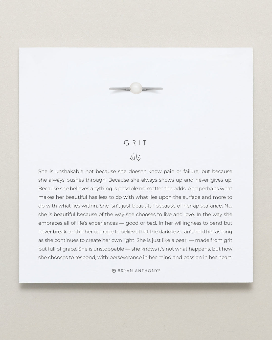 Grit Dainty Ring