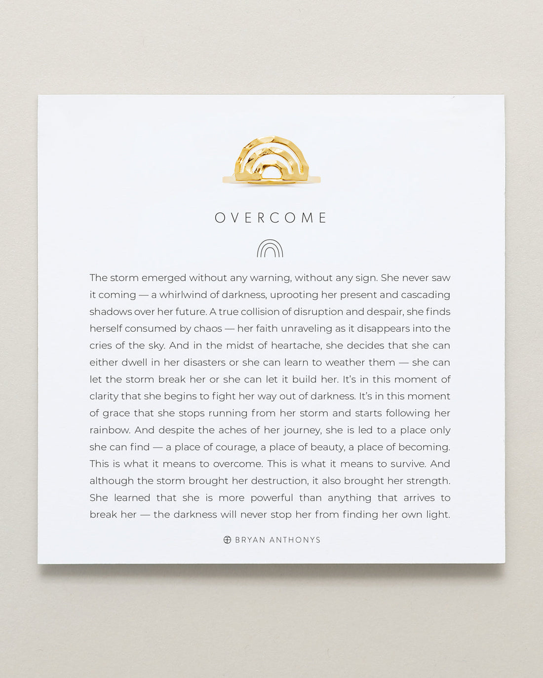 Overcome Ring