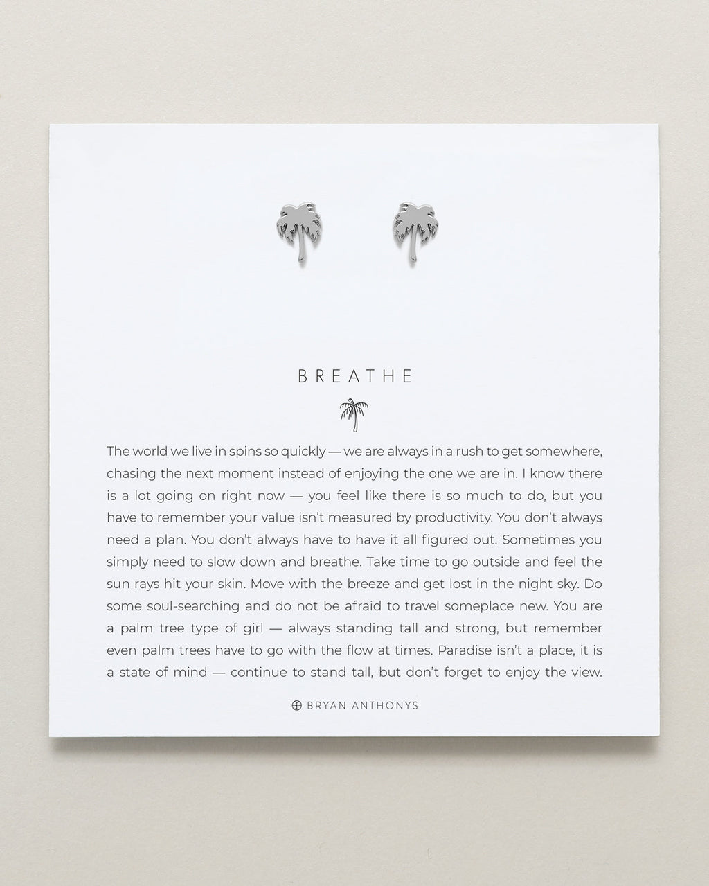 Breathe Icon Earrings