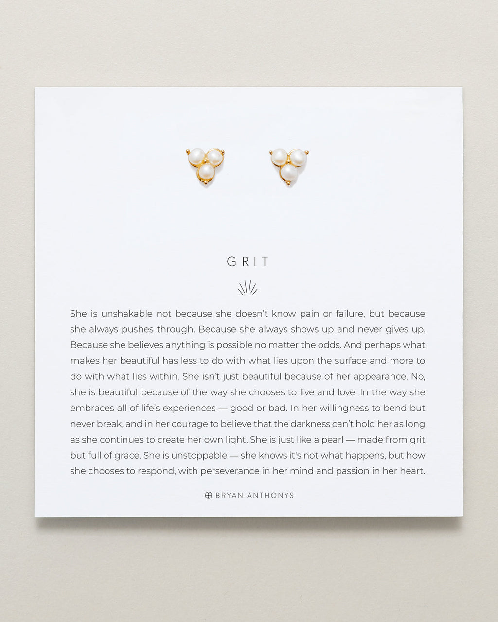 Grit Stud Earrings