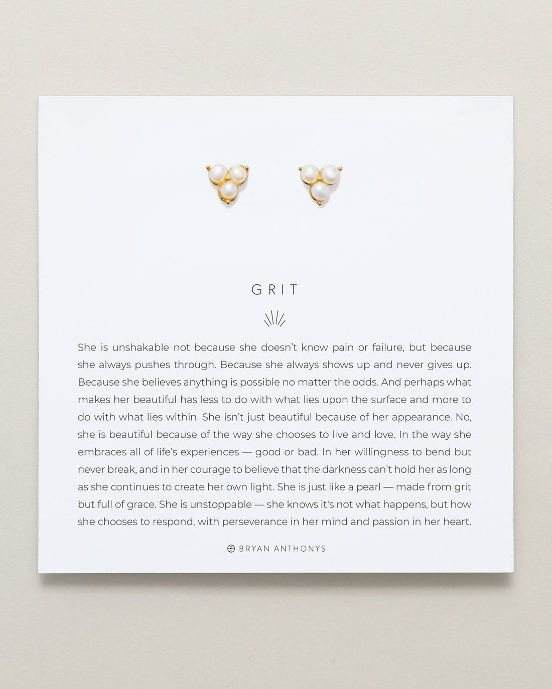 Grit Stud Earrings