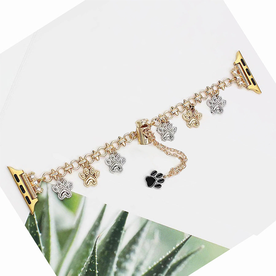 Popular Bestselling Palm-shaped Pendant Watch Bracelet S1098