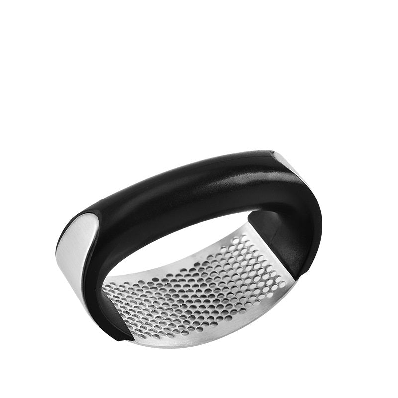 Stainless Steel Garlic Press - Ergonomic Manual Masher Tool