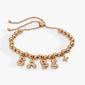 'Babe' Bubble Beaded Bolo Bracelet