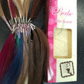 Babe hair extension color swatch ring displayed on a white background.