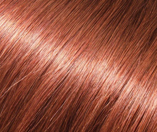 Babe Tape Extensions 14-inch straight 100% Remy human hair in 5R Emmie color